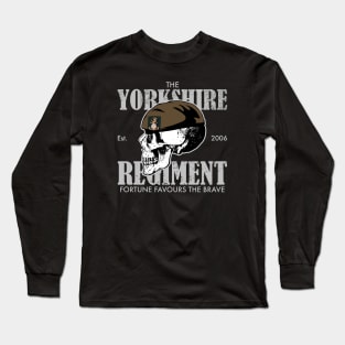 Yorkshire Regiment (distressed) Long Sleeve T-Shirt